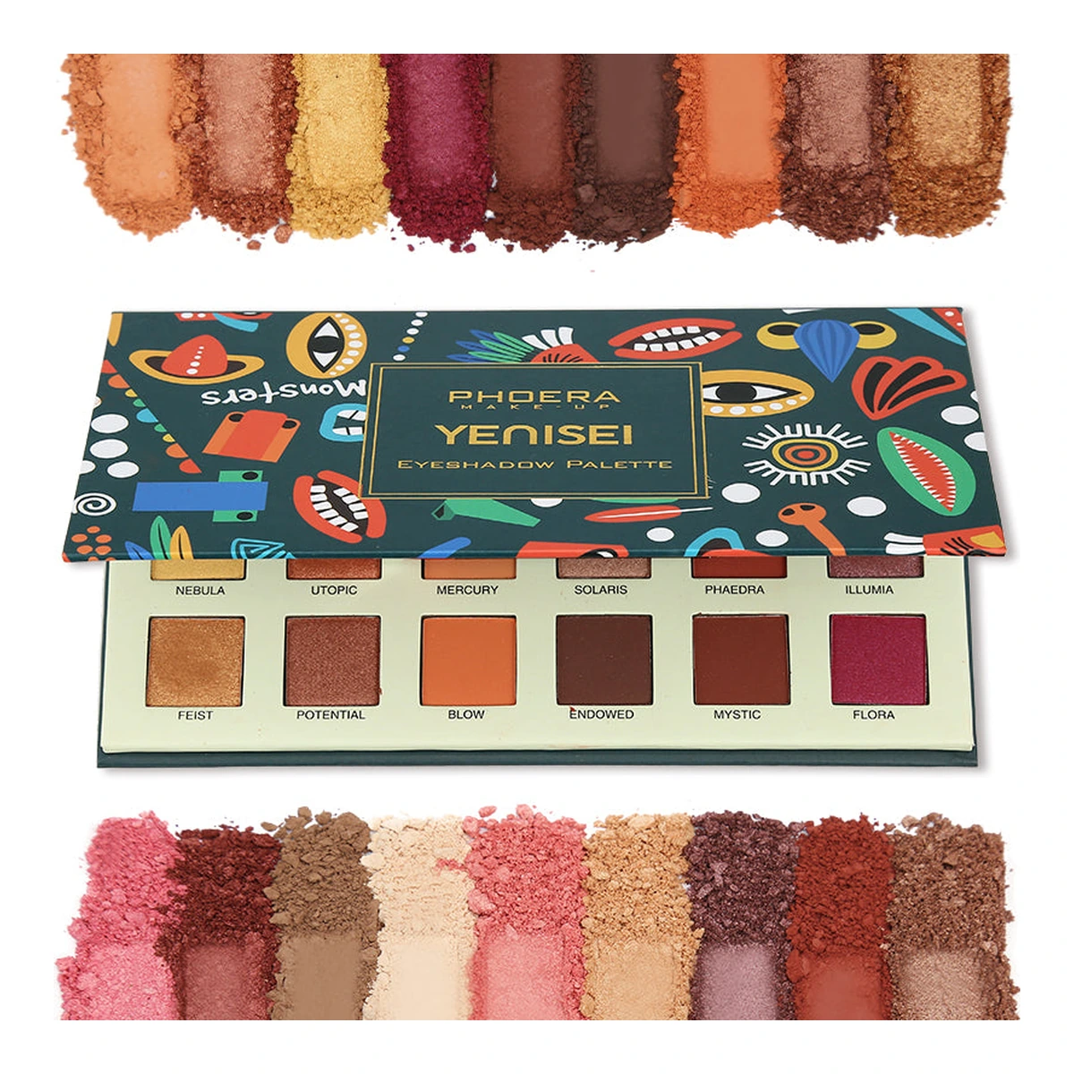 PHOERA Yenisei 18-Colour Eyeshadow Palette