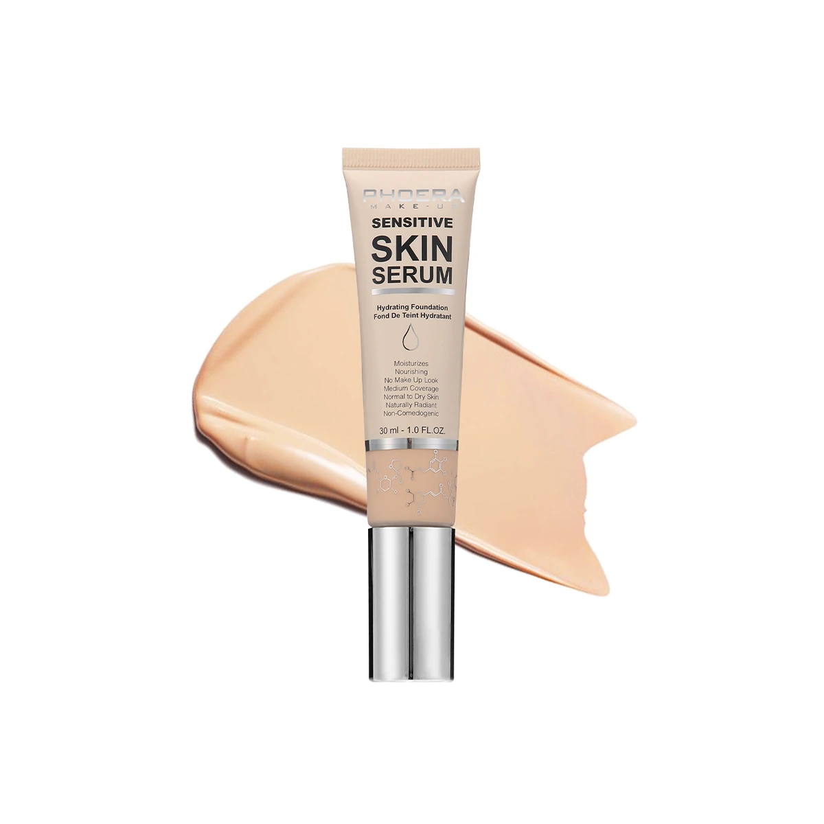 PHOERA Hydrating Serum Foundation with Hyaluronic Acid