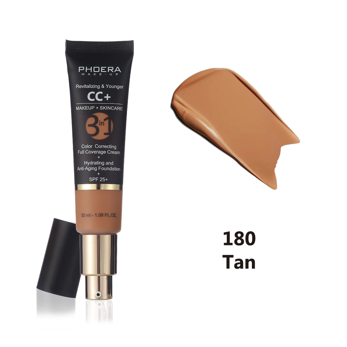 PHOERA CC Cream Foundation 32ml - Full Coverage