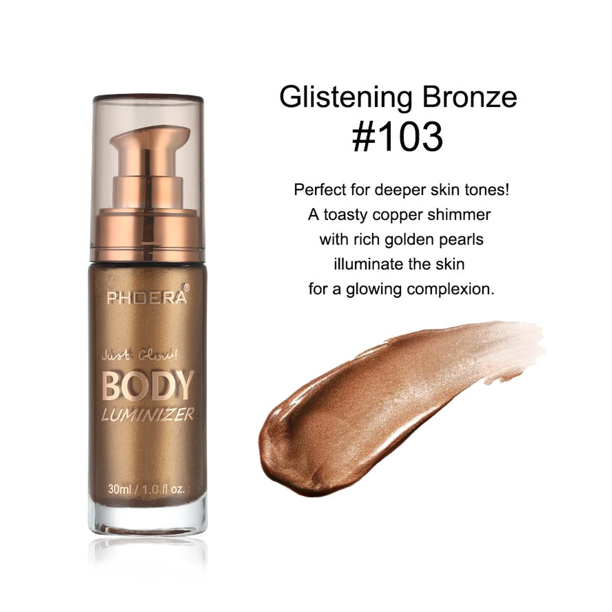 PHOERA Body Luminizer - Face & Body Highlighter