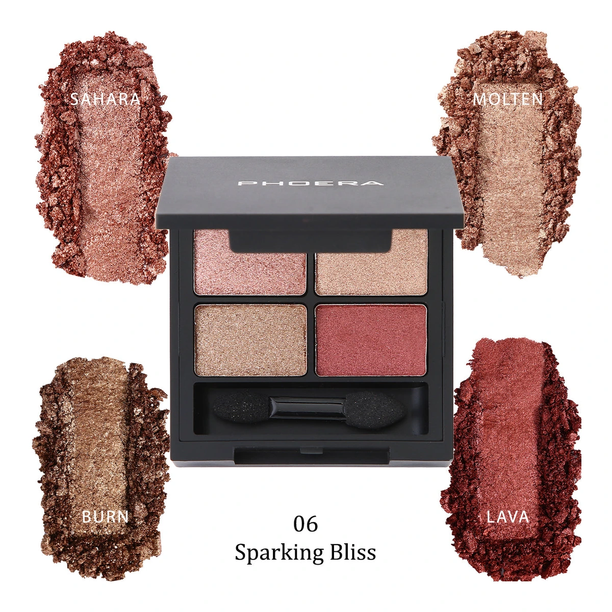 PHOERA Fours Flawless 4-Colour Eyeshadow Palette
