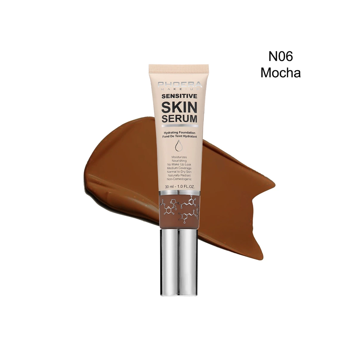 PHOERA Hydrating Serum Foundation with Hyaluronic Acid
