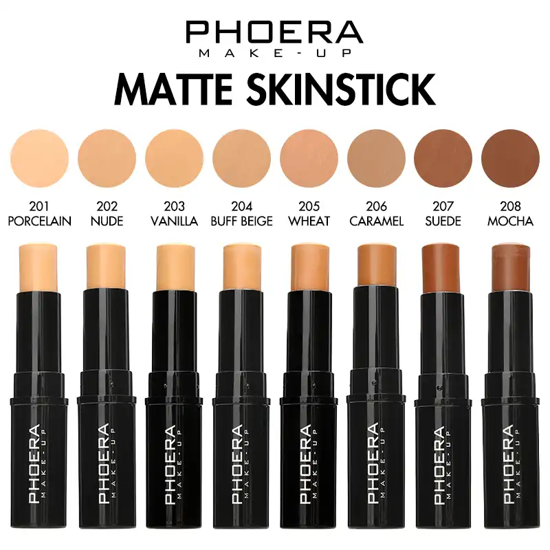 Phoera Matte Skinstick Concealer and Contour Makeup Stick